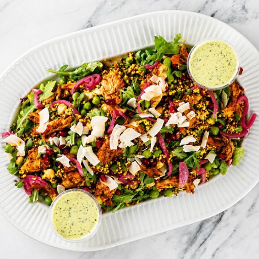 spiced chicken salad